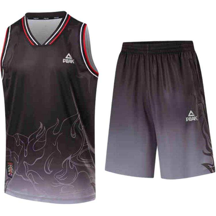 PEAK Basketball Culture Collection Basketball Suit Men's Black