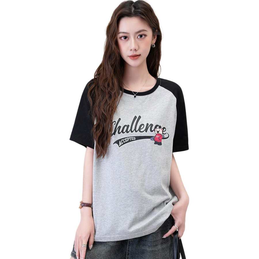 BALENO T Shirts Women's Crew Neck