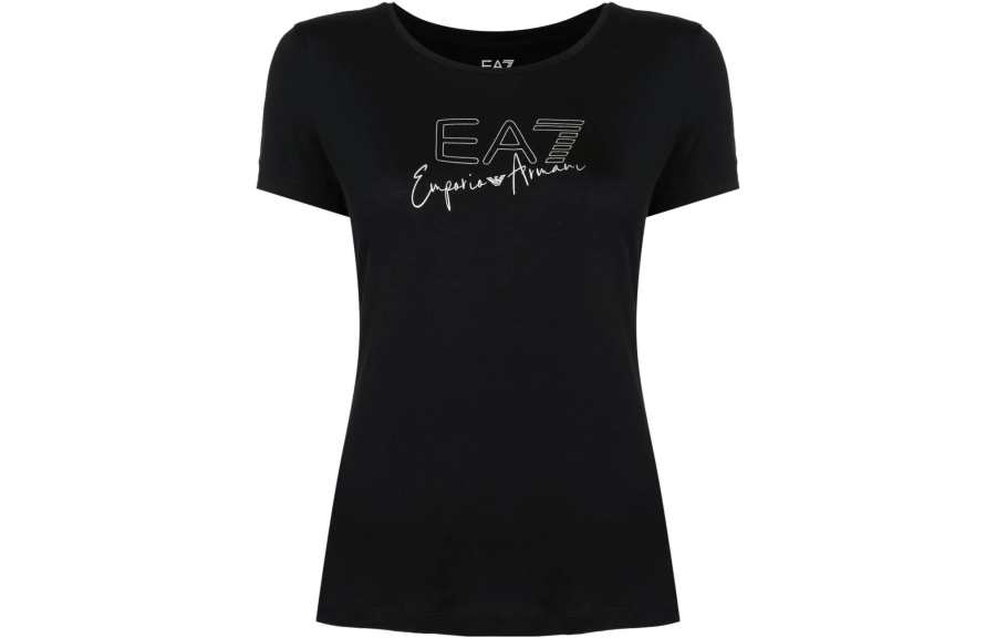 EMPORIO ARMANI Ea7 EMPORIO ARMANI Logo Printed Crewneck T Shirt
