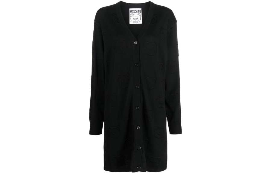 MOSCHINO FW22 Loose Fit Knitwear Women's Black