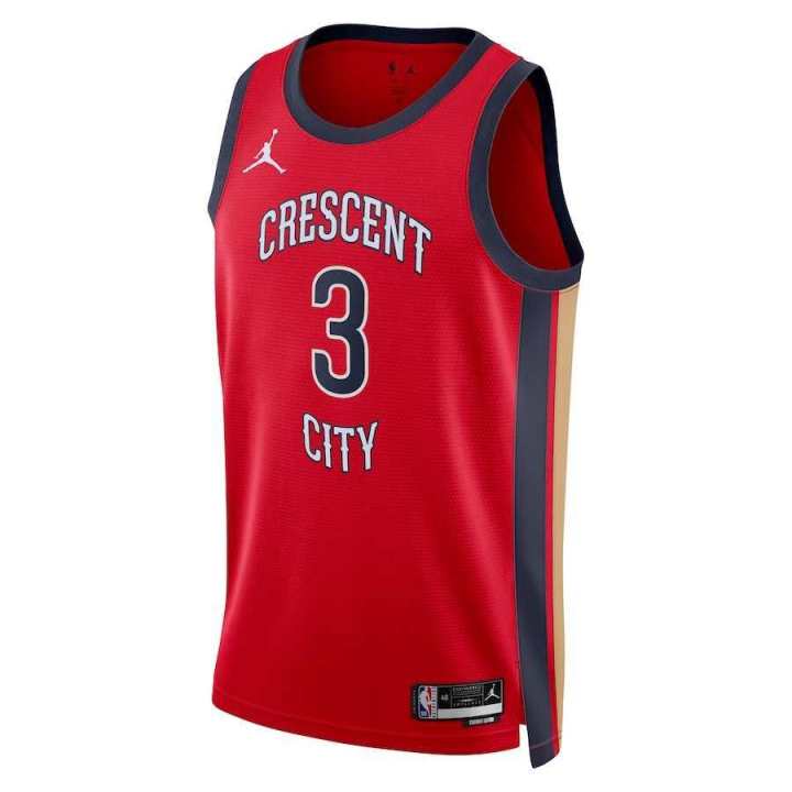 Jordan Jordan x NBA Basketball Jersey Unisex Red