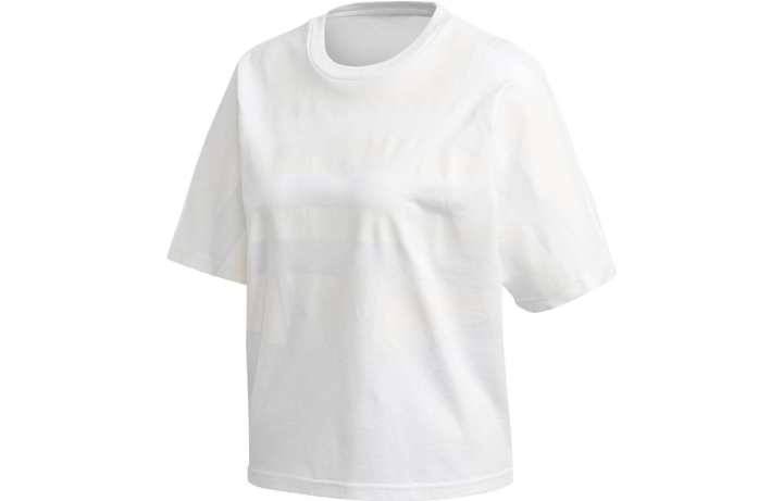 Adidas Adidas T Shirts Women's White Crew Neck Moderate