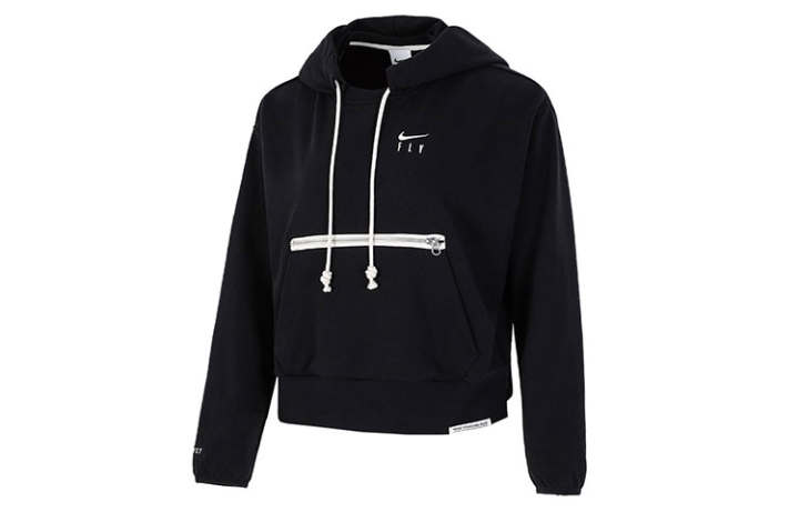 Nike Nike Sweatshirts Women's Black Hooded Moderate Regular
