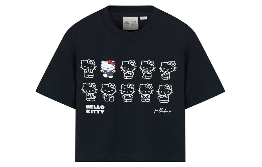 Palladium x HelloKitty Drop Shoulder Sleeve T Shirt Women's
