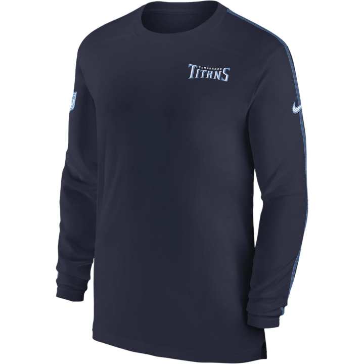 Nike Nike Tennessee Titans Sideline Coach Men's Nike Dri-FIT Nfl Long-Sleeve Top