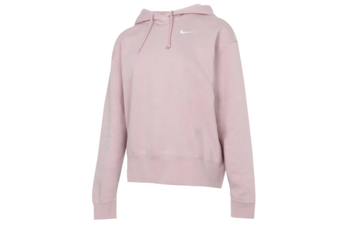 Nike Nike Sweatshirts Women's Light Purple Hooded Moderate Regular