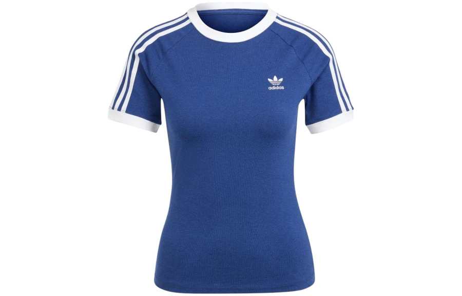 Adidas Originals Raglan Sleeve T Shirt Women's Dark Blue