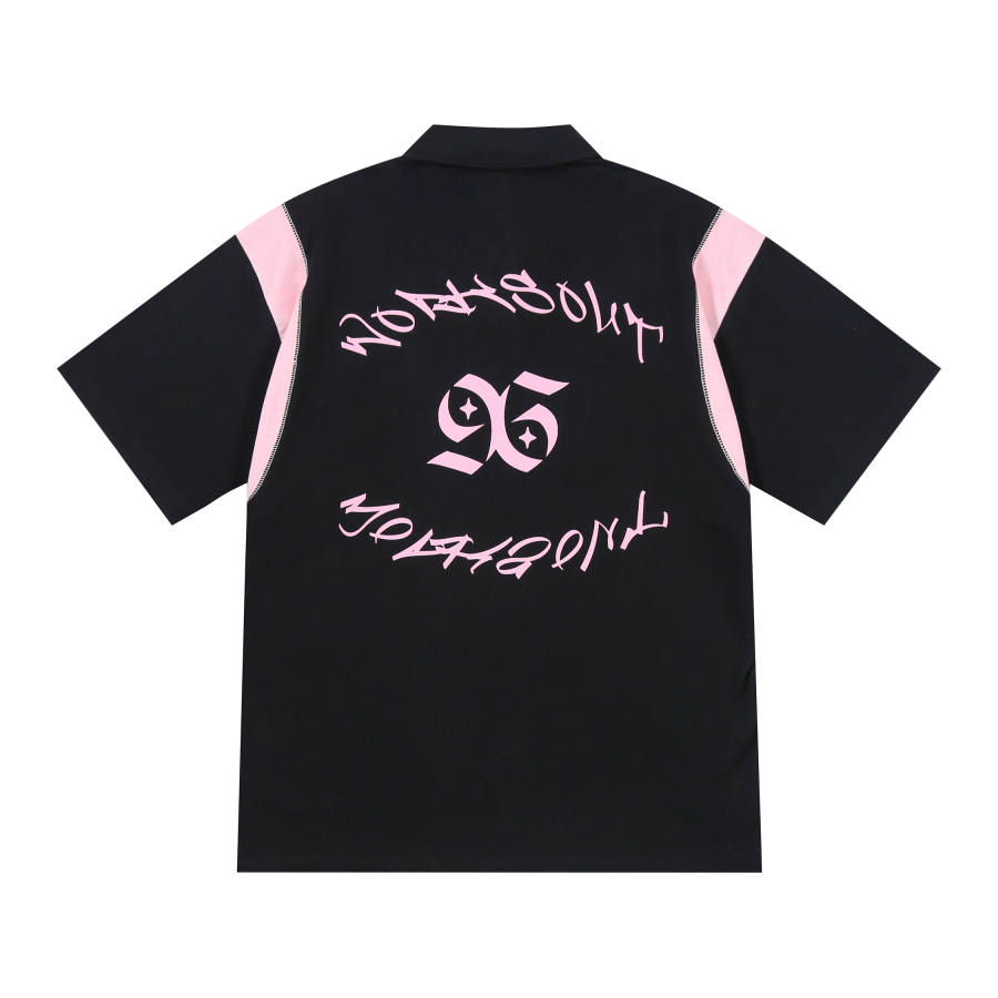 NICEBAD Polo Shirts Women's Polo Collar Thin Straight Fit