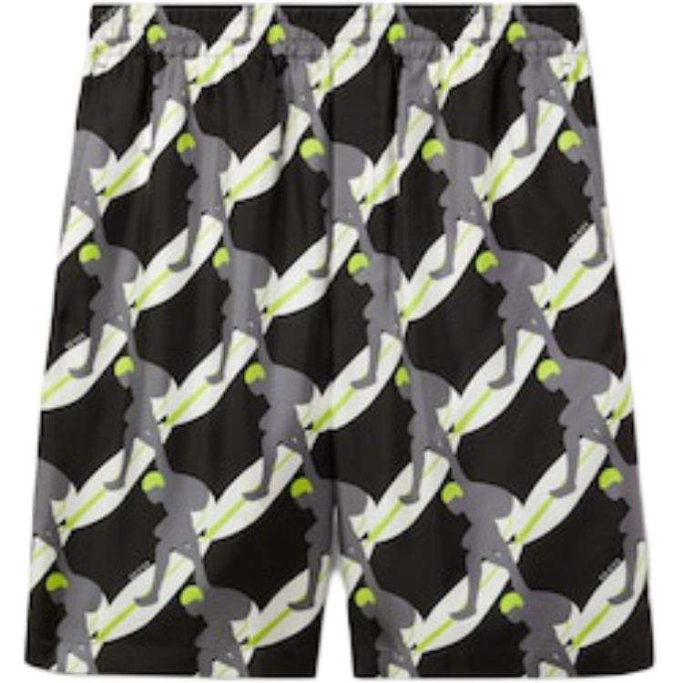GUCCI GUCCI Printed Silk Twill Shorts