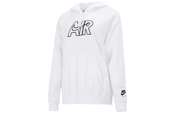 Nike Nike Sweatshirts Women's White Hooded Moderate Regular