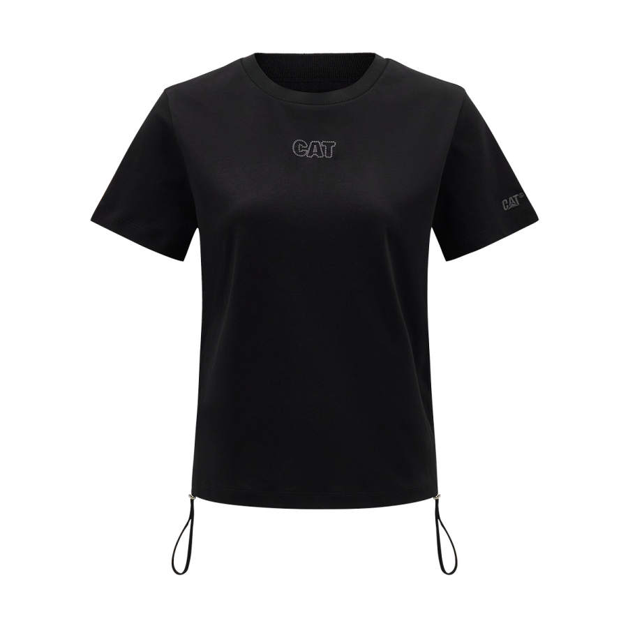 CAT CAT T Shirts Women's Crew Neck