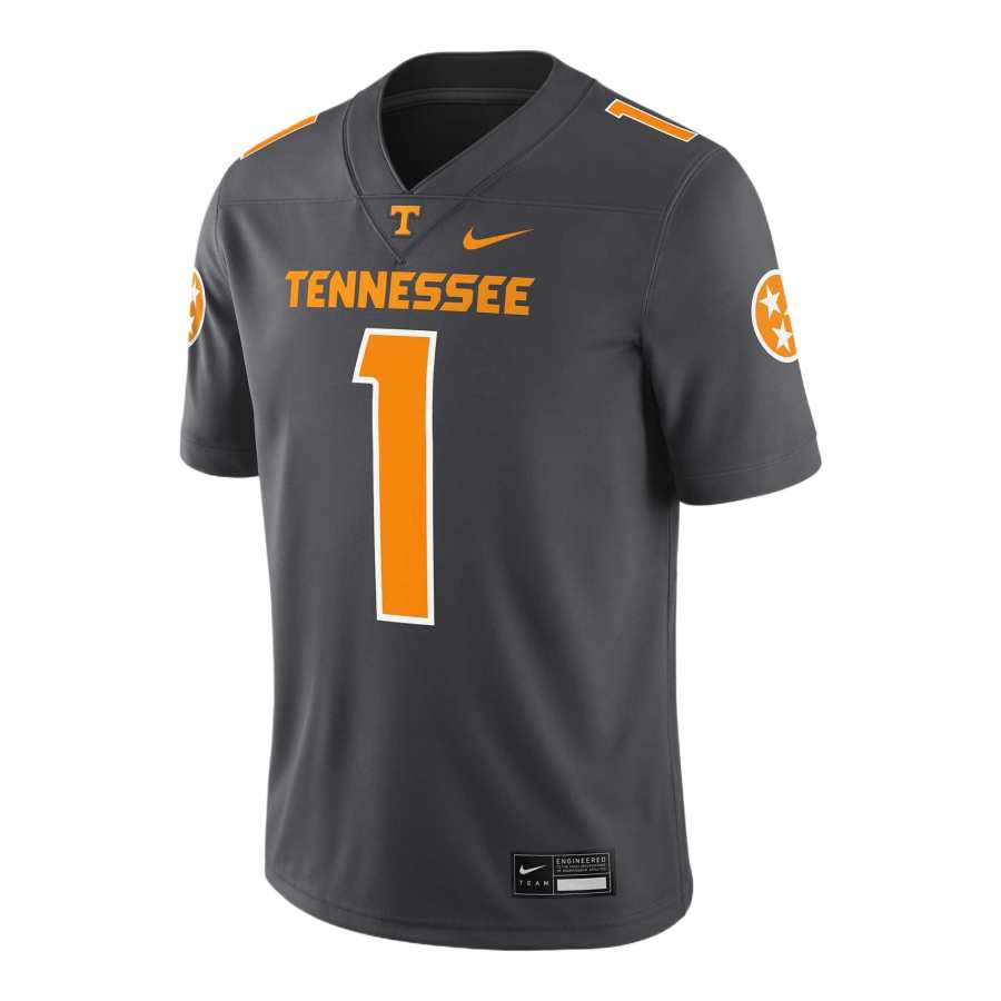 Nike Nike Tennessee Volunteers Volunteer State Smokey Grey Men's Nike Dri FIT College Game Jersey