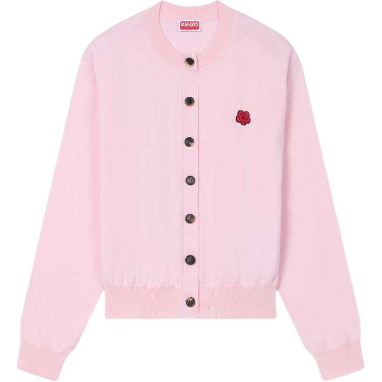 KENZO Boke Flower Crewneck Knitted Cardigan
