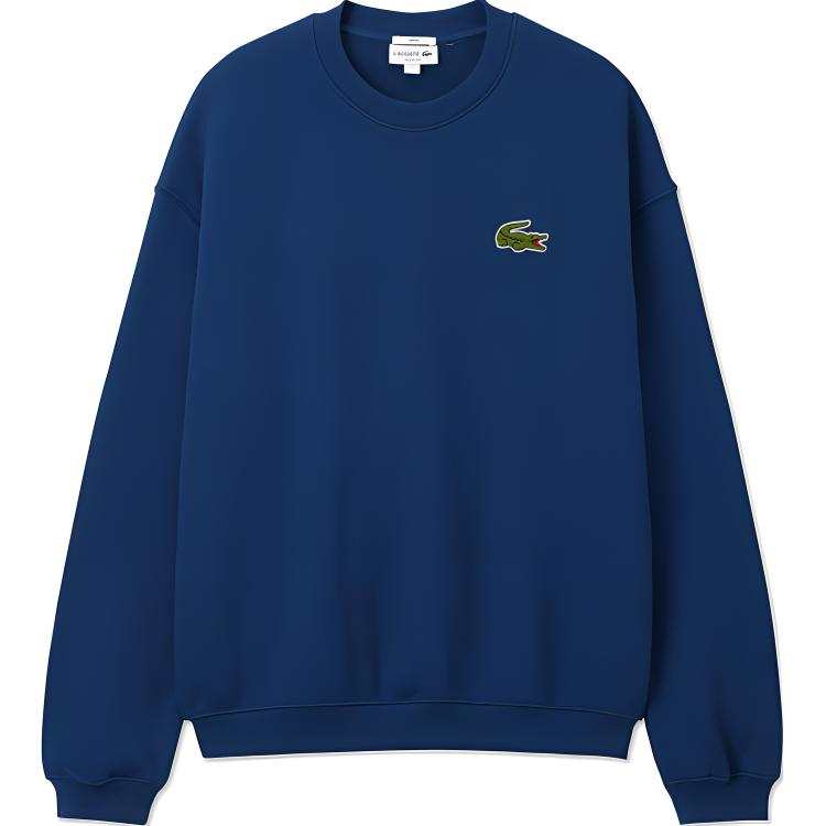 LACOSTE Lacoste badge fleece sweatshirt