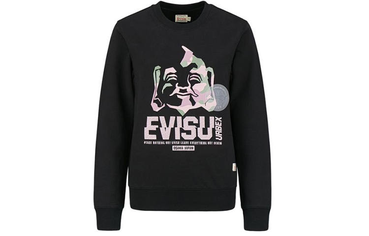 EVISU EVISU SS20 Sweatshirt Women's Black