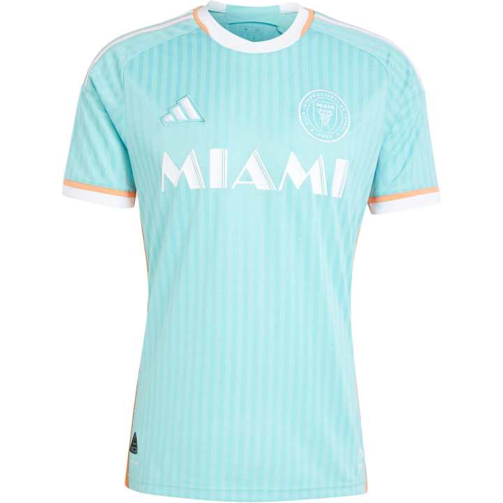 Adidas Adidas Miami International Soccer Jersey Player Edition Men's Lake Blue