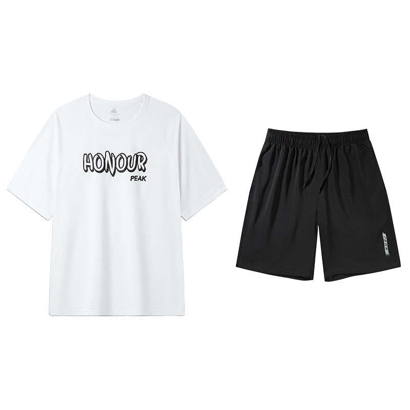PEAK Casual Sportswear Unisex White/Black
