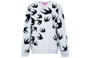 McQ Alexander McQueen Loose Fit Knitwear Women's Light Gray