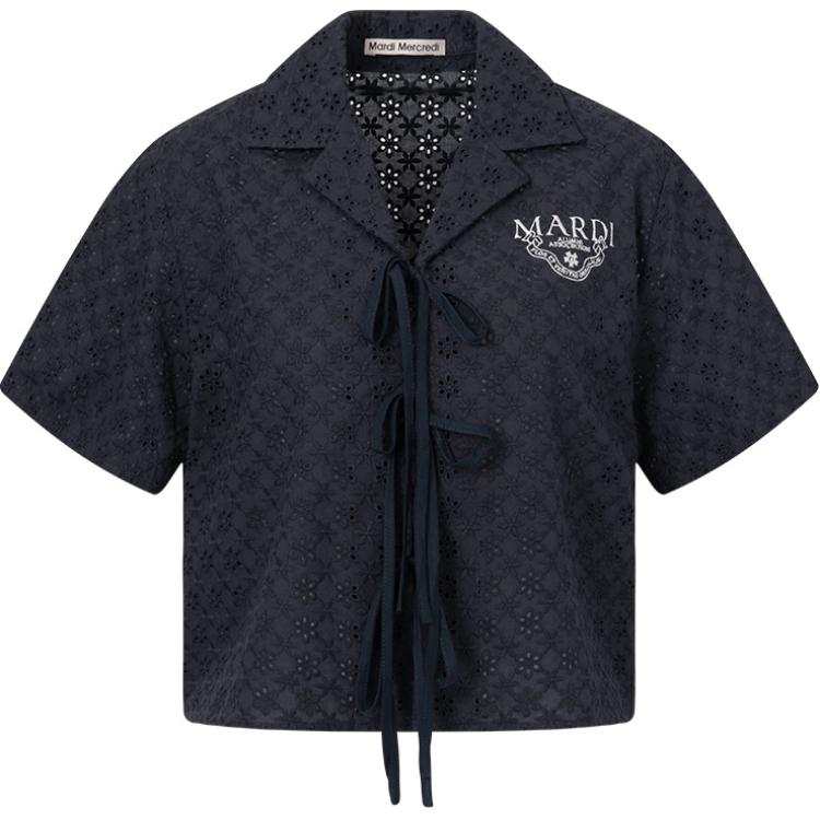 MARDI MERCREDI SS24 Shirt Women's Dark Navy Blue