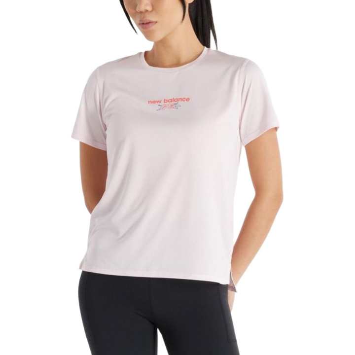 New Balance New Balance Regular T Shirt Women's Pink