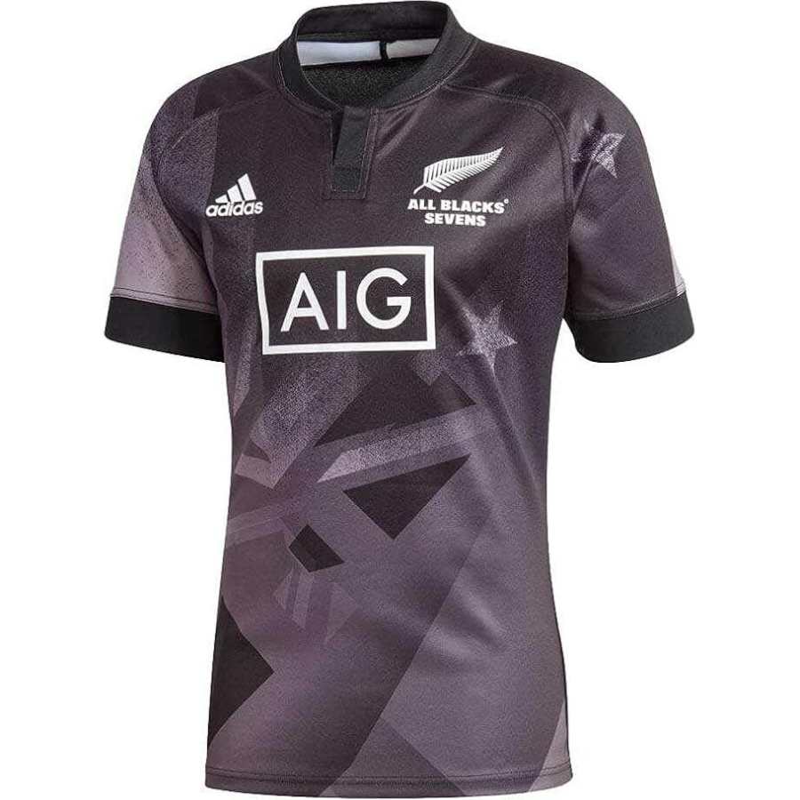 Adidas Adidas RUGBYAEROREADY Primegreen Rugby Jersey Men's Purple Gray