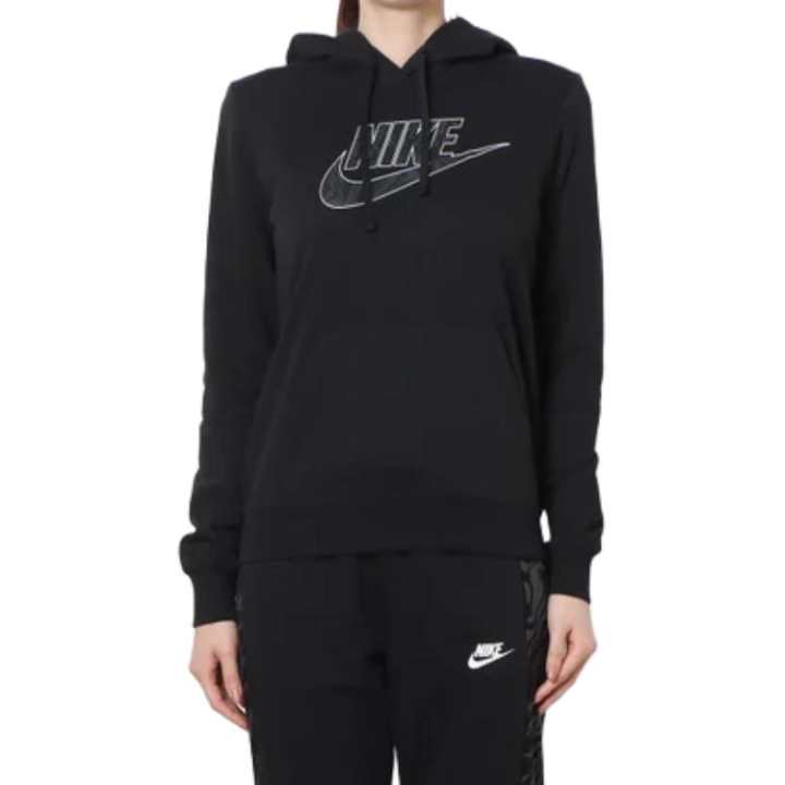 Nike Nike Sweatshirts Women's Black Hooded Moderate Regular