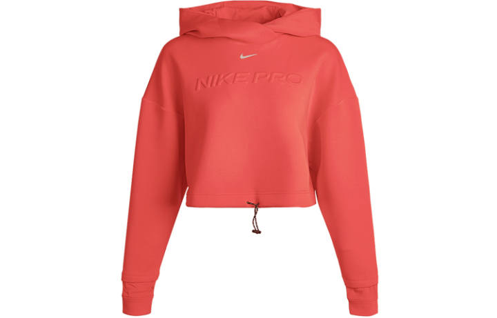 Nike Nike Sweatshirts Women's Pepper Red Hooded Moderate Regular