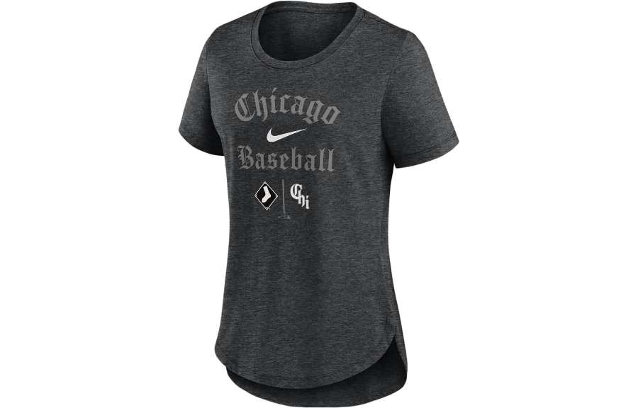 Nike Nike T Shirts Women's Black Crew Neck Moderate Straight Fit