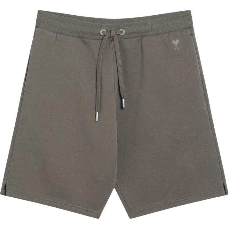 Amiparis Ami de Coeur-embroidered shorts