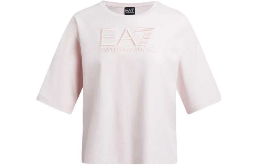 EMPORIO ARMANI EA7 SS24 T Shirt Women's Pink