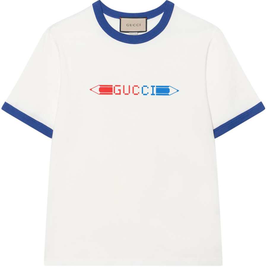 GUCCI Regular T Shirt Women's Ecru