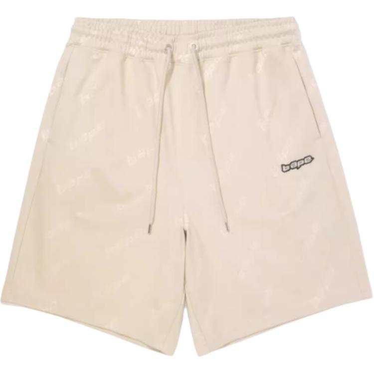 A BATHING APE A BATHING APE Logo appliqué Drawstring Track Shorts