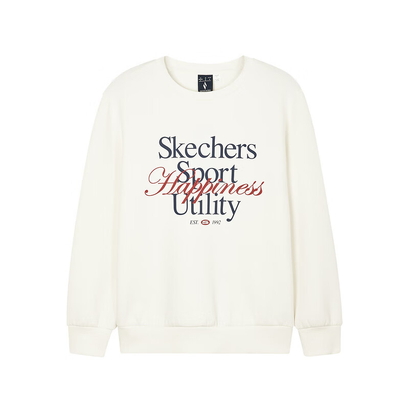 Skechers Sports League Collection Sweatshirt Women's Ecru