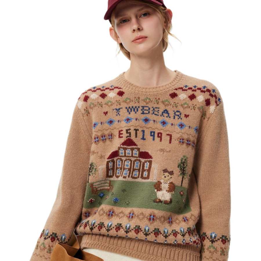 Teenie Weenie Sweater Women's Khaki