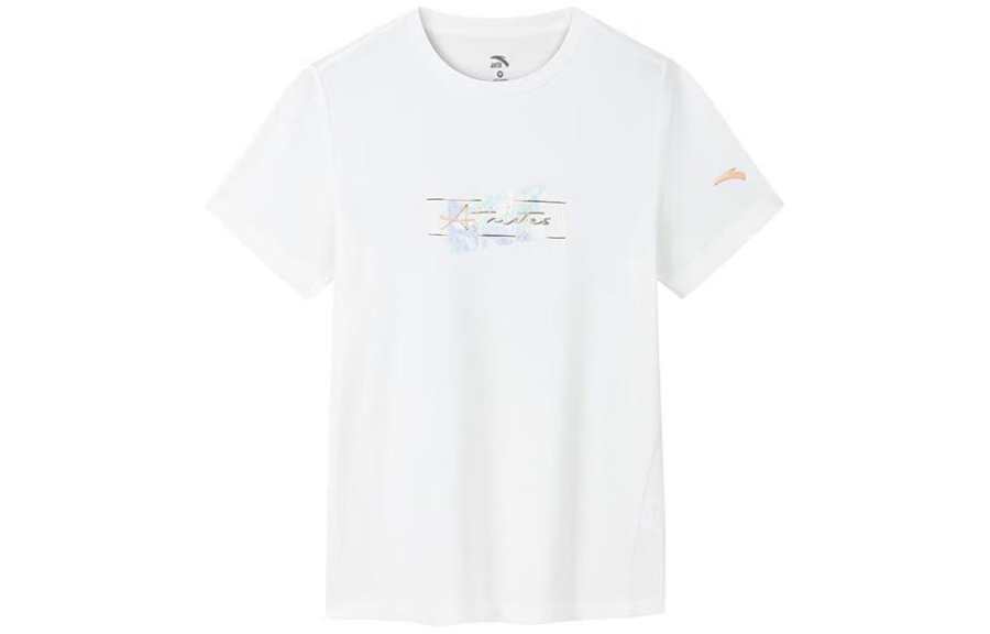 Anta Variety Training Collection Regular T Shirt Women's Papyrus White