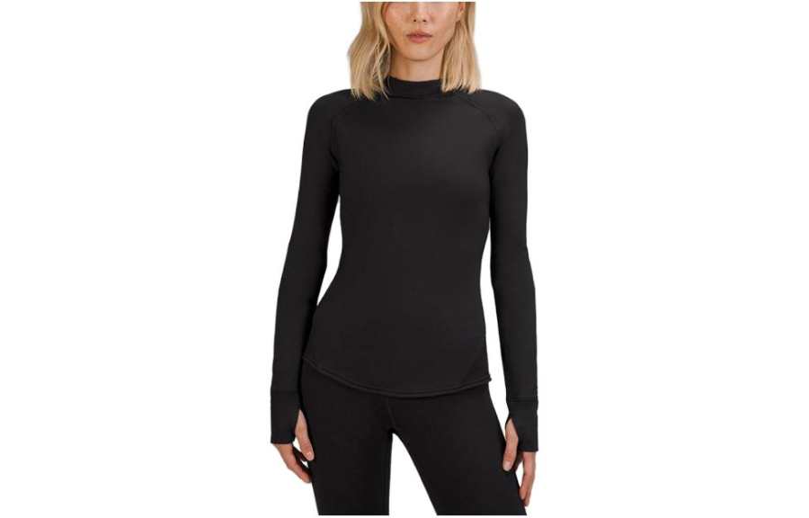 Lululemon T Shirts Women's Half Turtleneck Moderate Straight Fit