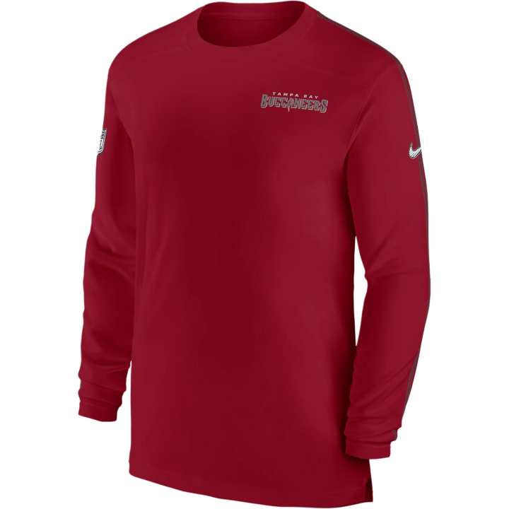 Nike Nike Tampa Bay Buccaneers Sideline Coach Men's Nike Dri FIT Nfl Long Sleeve Top