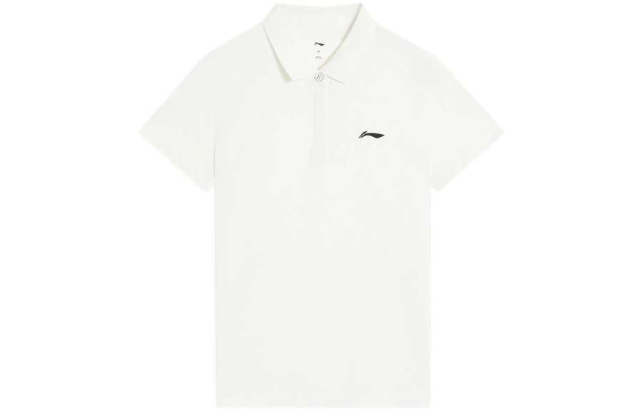 Li-Ning Li Ning Fitness Series Polo Shirt Women's Ivory