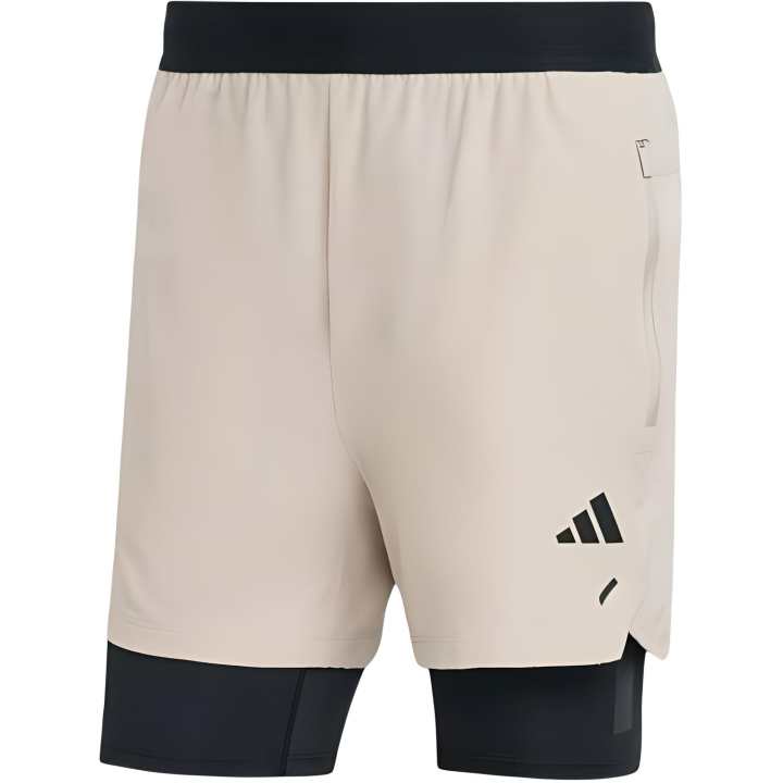 Adidas Adidas Free Shipping With AdiClub Power Workout Two-in-One Shorts