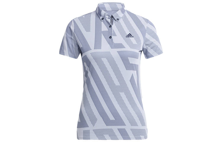 Adidas Adidas Polo Shirts Women's Navy Polo Collar Moderate Straight Fit