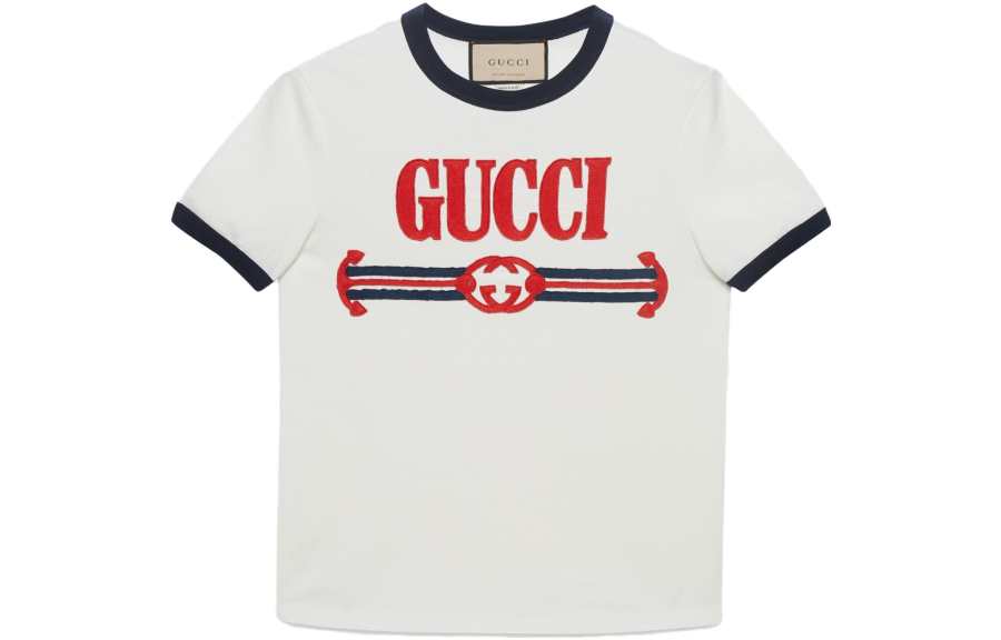 GUCCI SS23 T Shirt Women's Ecru