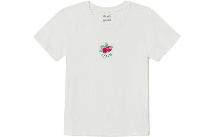 Vans Set in Sleeve T Shirt Women's Ecru