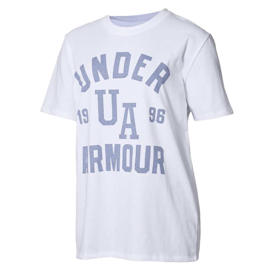 Under Armour Drop Shoulder Sleeve T Shirt Women's White