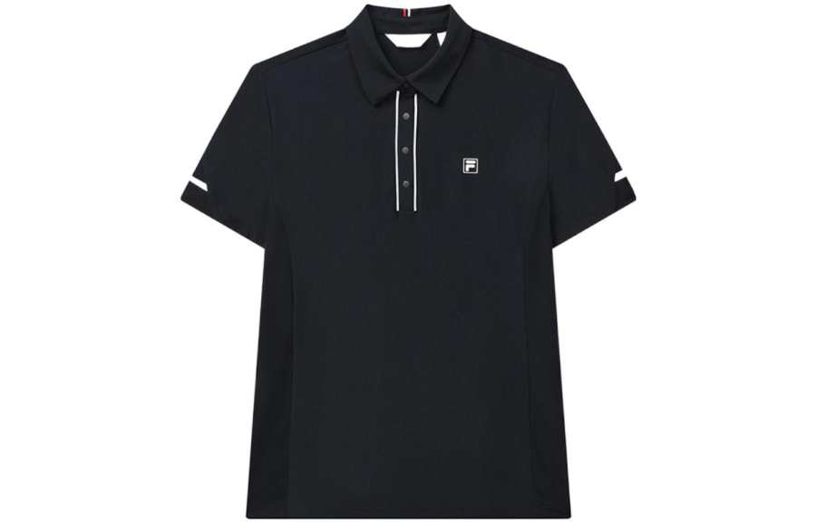 FILA Polo Shirts Women's Legend Blue Polo Collar Moderate Straight Fit