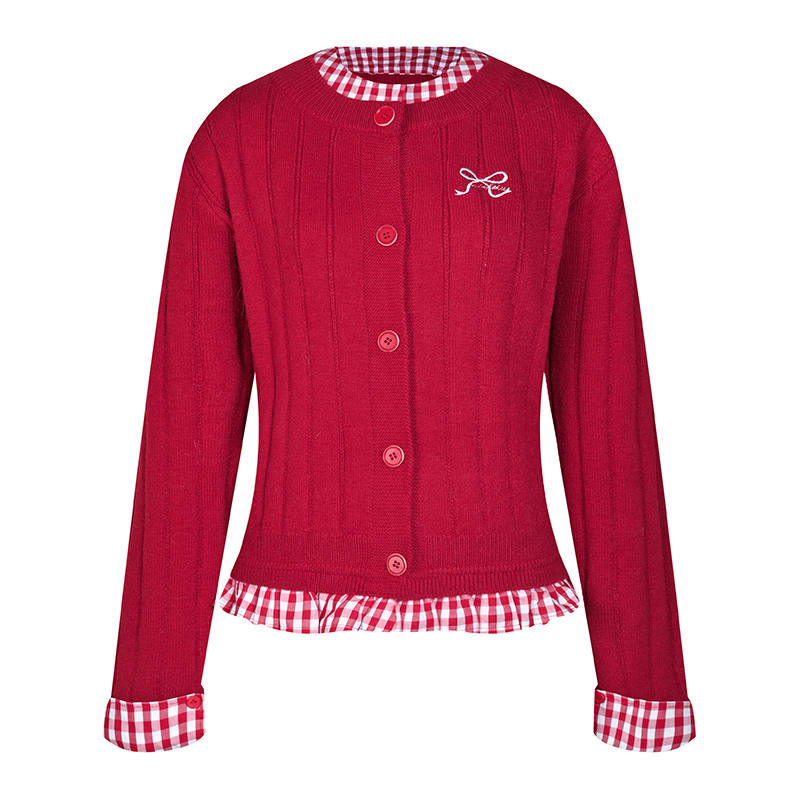 Umoumo Umoumo Sweaters Women's Crew Neck Moderate