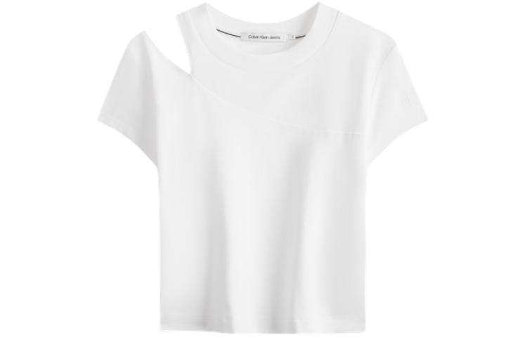 CALVIN KLEIN Regular T Shirt Women's Moon White