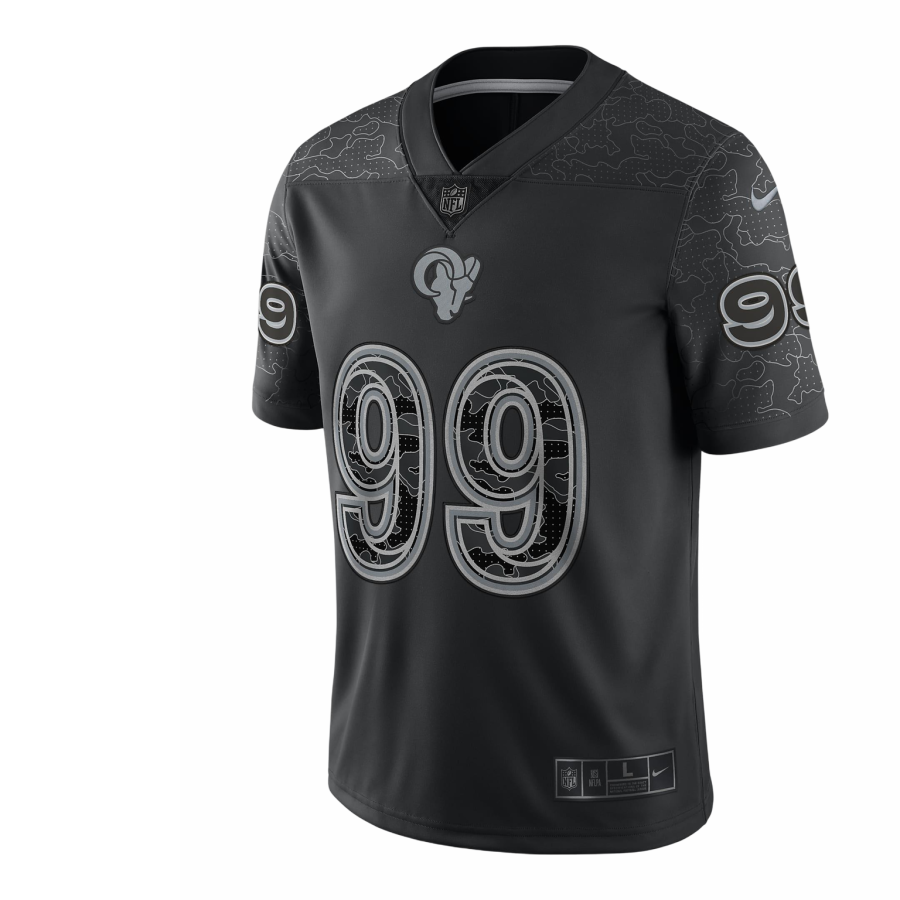 Nike Nike NFL Los Angeles Rams RFLCTV Soccer Jersey Men's Black