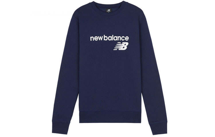 New Balance New Balance Sweatshirts Women's Dark Blue Crew Neck Thickened Regular