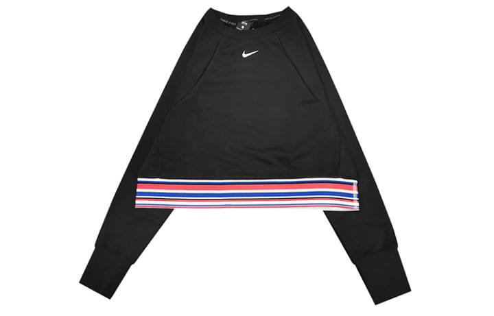 Nike Nike Sweatshirts Women's Black Crew Neck Moderate Regular