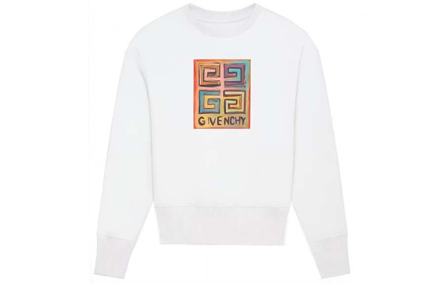 Givenchy Givenchy logo-print cotton sweater